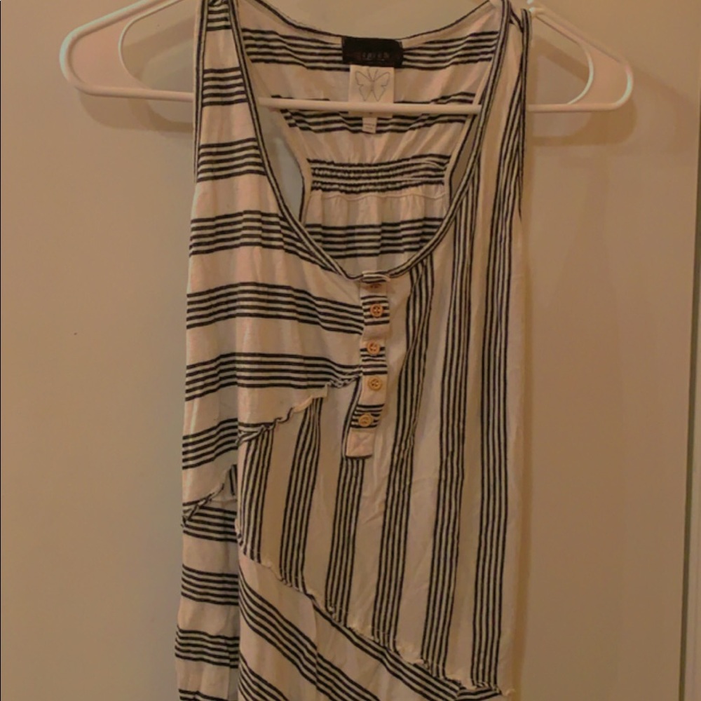Button Up Tank Top